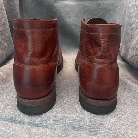 Frye Brown Leather Heritage Boots - Picture 7 of 9